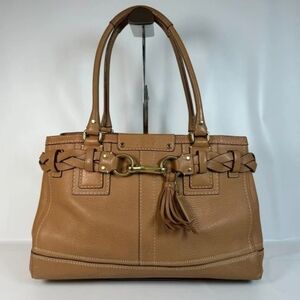 SOLD Coach Hampton- Pebbled Leather- Japan Exclusive Satchel